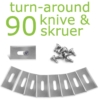 Turn-around-knive til Automower